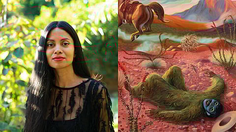 A Portal To Something New: Shyama Talks Rebirth, Mythology, & Painting Dream Logic