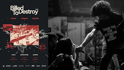 Coming to three cities — Delhi, Mumbai, and Bengaluru — Billed to Destroy is going to be a celebration of both the legacy of Indian hardcore as well as its bold and bright future.