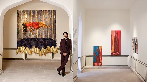 With 'Non-Residency', an exhibition curated by LA-based Indian-American gallerist Rajiv Menon, the centre is attempting something that, even at first sight, feels long overdue: positioning contemporary South Asian diasporic artists not as parallel to Indian modern art history, but as a continuation of the same generative force.