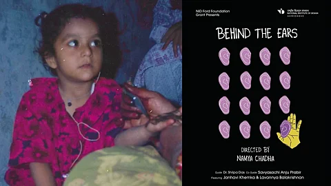 The documentary unfolds as a series of intimate conversations. Janhavi, a contemporary artist, recalls growing up learning language differently, with each word carefully taught by her mother as a distinct combination of sound and meaning.