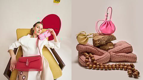 Images from homegrown handbag brand Behno New York 380 collection inspired by the founder Shivam Punjya's Grandmother