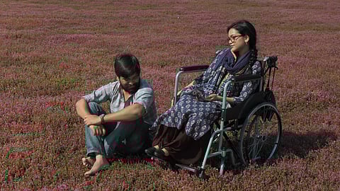 A still from Rador Pakhi