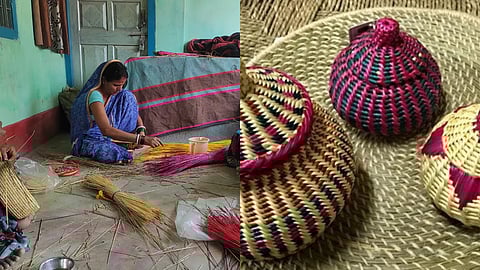 The revival also comes with a strong socio-economic benefit. In many villages, sikki weaving is taken up by women as supplementary income alongside agricultural labour.