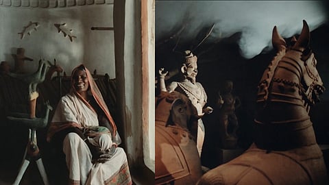 The film is a reflection on the human journey through clay, unfolding as a meditation on the gestures of potters and the myths carried in their work.