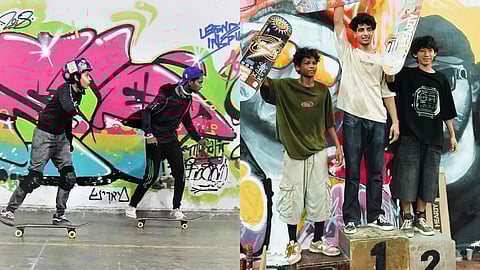 Sheltered from the city’s unpredictable weather and the moral policing of critical gazes, the skatepark offers skaters a judgment-free zone to push limits and build community.