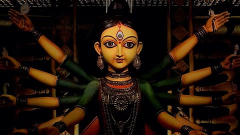 Rooted in the worship of the goddess Durga, the festival has evolved over the years into an extraordinary blend of ritual, art, politics, and pomp.