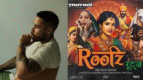 Promotional images for TroyBoi's 'Rootz'