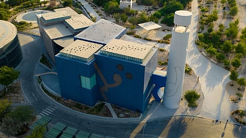 A birdseye view of Lawh Wa Qalam: M. F. Husain Museum.