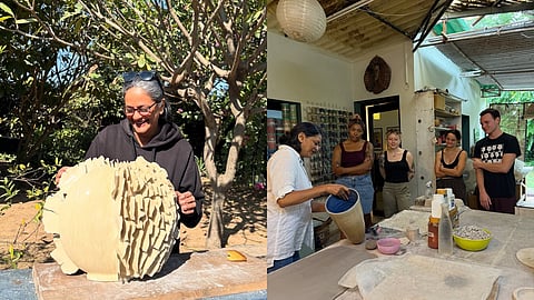 Sessions at Aura Pottery