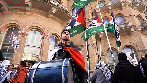 In the wake of the genocide that has been unfolding in Gaza since October 7th, a question emerged : how does one capture the essence of a movement that is at once political, deeply personal, and profoundly human?