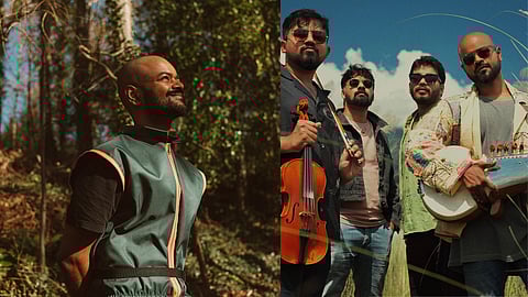 Photos of Saumik Datta and 'The Travellers' band from his India tour 'Melodies in Slow Motion'