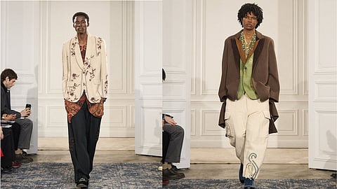 This collection of Kartik Research is a direct response to the heavy tariffs imposed by the American government on imports.