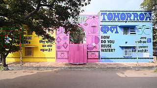 A mural from Lodhi Art District