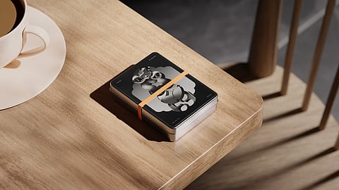 The cards are packaged in a box that is based on the masala ‘dabba’ we see in our houses.