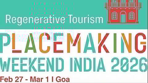 Placemaking Weekend Goa 2026 is reimagine a kind of tourism that is inclusive and conscious.