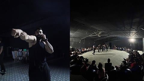Glimpses of FightClub's training sessions.
