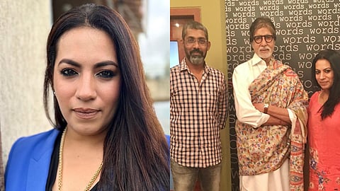 Meenu Arora alongside Amitabh Bachan and Nagraj Manjule for Jhund.