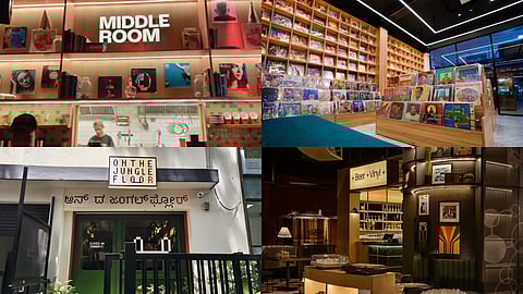 Vinyl places in Bengaluru: The Middle Room; Ram's Musique Experience; On The Jungle Floor; 33&Brew