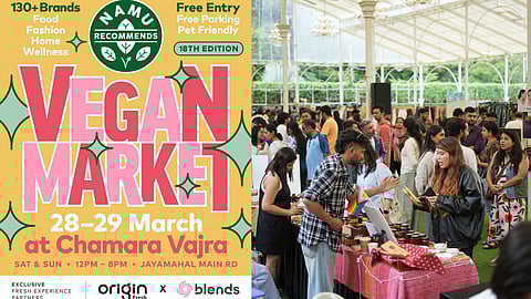 Poster and pictures from previous editions of the market