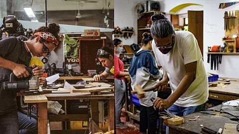 Maker’s Asylum’s woodworking workshop in Goa offers an immersive, hands-on experience for anyone looking to reconnect with the craft of making.