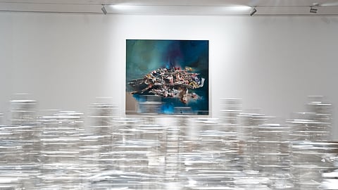 Installation view of ‘A Fistful of Sky’ _