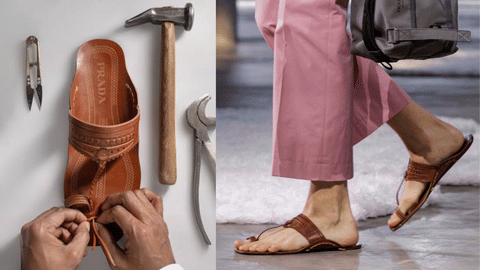 Prada has released a 'Made In India x Inspired by Kolhapuri Chappals' collection as a response to the backlash it received a year ago.