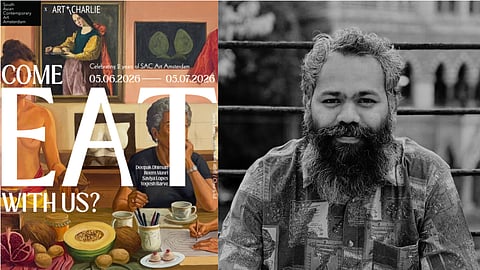 Featuring works by Deepak Dhiman, Reem Masri, Saviya Lopes and Yogesh Barve, the show brings together diverse artistic practices
