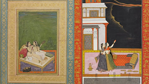 Representative images for the Rekhti tradition
