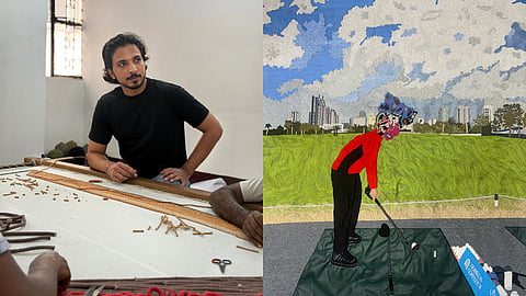 ‘Made To Appear’: Viraj Khanna’s Textile Art Questions Privilege, Desire, & Digital Validation