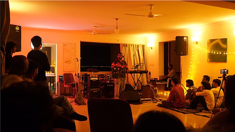 The Tiny Room Concert was founded by Aditya Patil and a group of friends who sought to create an alternative to conventional club culture.