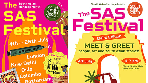 South Asian Salon's SAS Festival returns for South Asian Heritage Month with a three-week programme running from 4–26 July 2026.