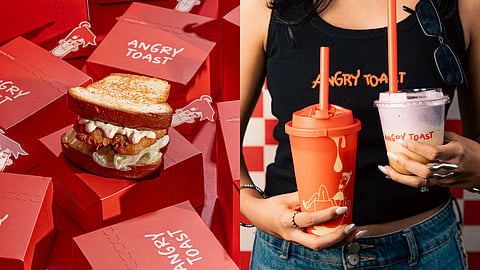 Angry Toast is a new boutique café from the team behind Blabber Hospitality that centres its menu around compact 3-inch sandwiches served in pairs