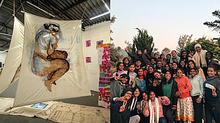 An image from Anga Art Collective, and Sapne Sajhe collective India