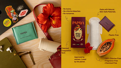 Papaya Pads addresses the discomfort and environmental harm caused by mainstream sanitary pads.