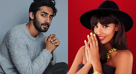 (L) Vinny Chhibber & (R) Jameela Jamil