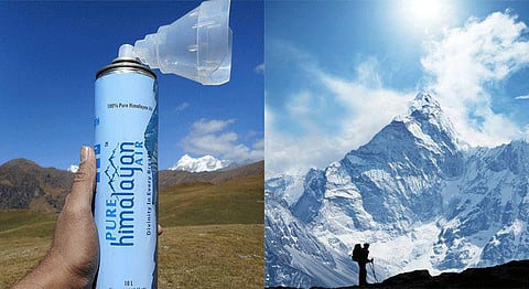 Now You Can Buy A Bottle Of Pure Himalayan  Air For INR 550