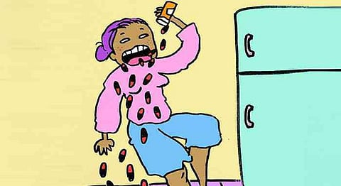 ‘Single Brown Female’ is a comic strip that captures the struggles of young, disorganized adulthood.