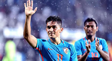 India’s Sunil Chhetri Surpasses Messi To Become The World’s Second Highest Goalscorer