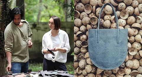 A Crowdfunding Campaign To Help Produce Vegan Leather From Coconut Waste