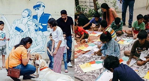 A Multi-Use Public Space In Bandra Promotes Community Building With Art & Workshops