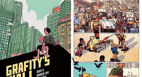 Grafity’s Wall - A Coming-Of-Age Graphic Novel Set In The Chaotic City Of Mumbai