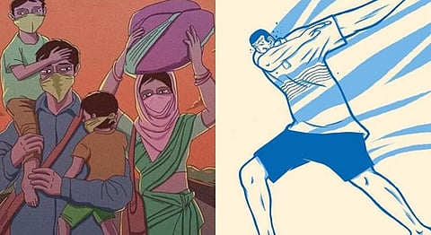Creativity Of Indian Artists Comes Alive During The Lockdown