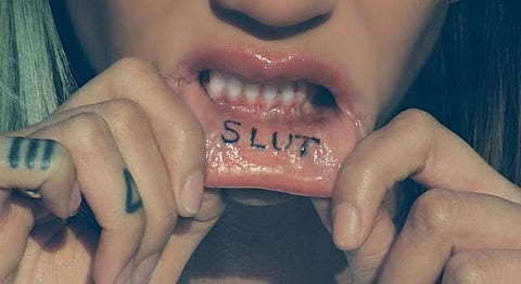Why I Am A Slut: Of Reclaiming Power Through A Bold Tattoo