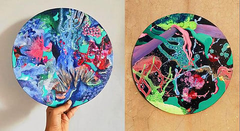 Indian Creatives Experiment With Resin To Create Ethereal Art