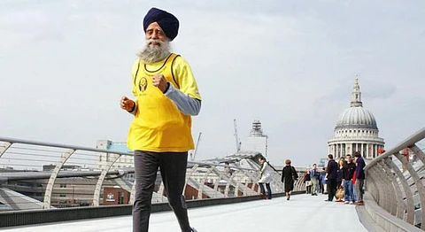 Finishing First and Last: Fauja Singh, India's 100-Year-Old Marathon Man