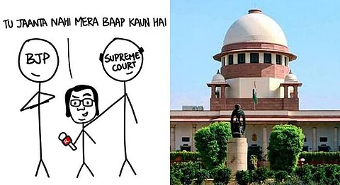 Contempt Vs. Criticism: Sanitary Panels Artist Accused Of Contempt Of Court