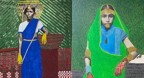 How A Trinidadian Artist Is Reimagining Indian Indentureship In Technicolour