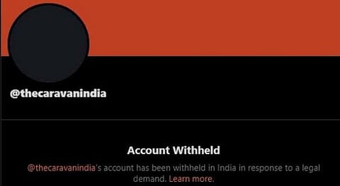 In An Era Of Digital Democracy The Caravan’s Twitter Withheld Along With 250 Others