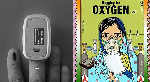 8 Indian Artists Encapsulating India's COVID-19 Crisis Through Their Work
