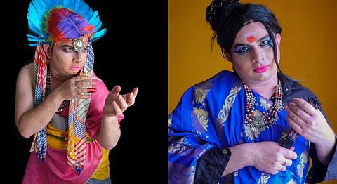 Drag In Mahabharat: Photoseries Recreates The Existence Of The LGBTQIA+ Community